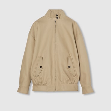 GUCCI Heavy Cotton Drill Jacket, Size 40 IT