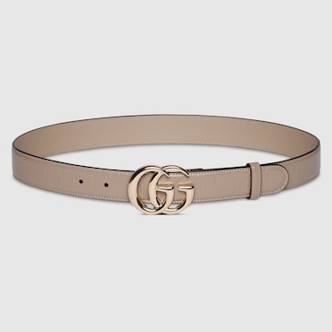 GUCCI GG Marmont Thin Belt, Size 100