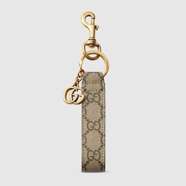 GUCCI Ophidia Keychain With Hook Closure