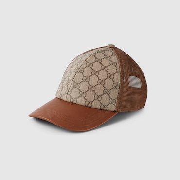 GUCCI GG Monogram Canvas Baseball Hat, Size M
