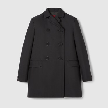 GUCCI Fine Drill Jacket With Martingale, Size 34 IT