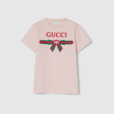 GUCCI Kids - Printed Cotton T-shirt, Size 8 YEARS