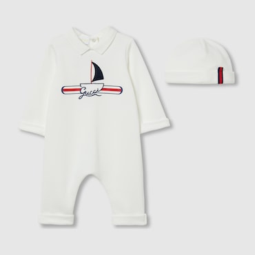 GUCCI Baby - Printed Two-piece Gift Set, Size 9-12 MONTHS