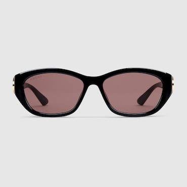 GUCCI Rectangular Frame Sunglasses