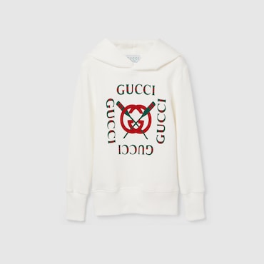 GUCCI Kids - Printed Cotton Sweatshirt, Size 10 YEARS