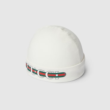 GUCCI Baby - Printed Cotton Hat, Size S