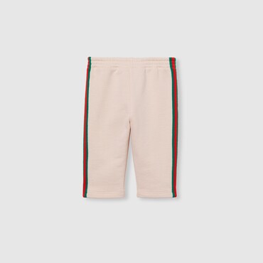 GUCCI Baby - Cotton Trousers With Web, Size 12-18 MONTHS
