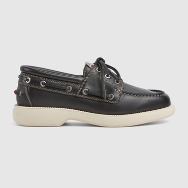 GUCCI Men's Lace-up Shoe, Size 45 IT