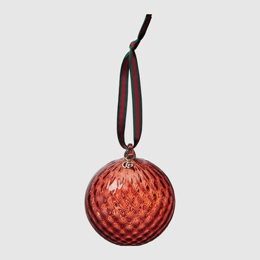 GUCCI Murano Glass Baubles, Set Of Two