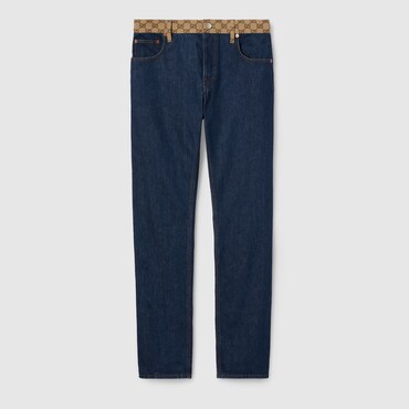 GUCCI Tapered Denim Trouser, Size 28