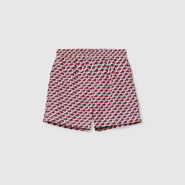 GUCCI Kids - Printed Nylon Swim Shorts, Size 8 YEARS