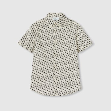GUCCI Kids - Printed Cotton Shirt, Size 5 YEARS