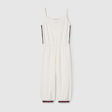 GUCCI Kids - Terrycloth Dungaree, Size 8 YEARS