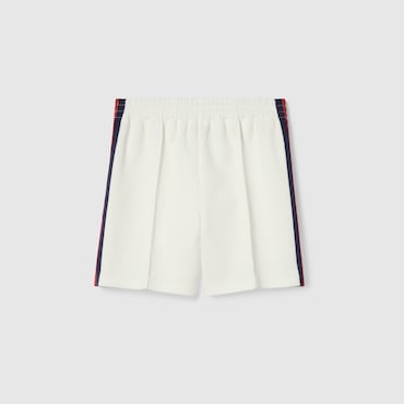 GUCCI Garçons - Short Enfant En Jersey À Bande Web, Taille 4 ANS