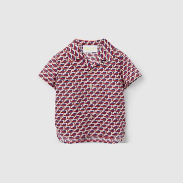 GUCCI Baby - hemd Aus Baumwolle Mit Print, Größe 12-18 MONATE