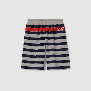 GUCCI Kids - Printed Cotton Shorts, Size 10 YEARS