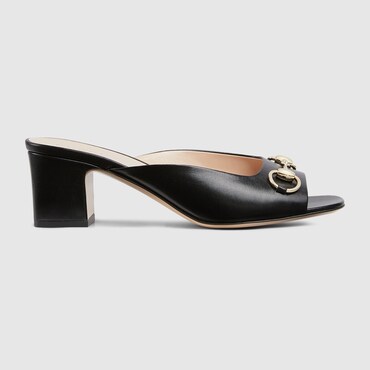 GUCCI Women's Horsebit Slide, Size 35 IT