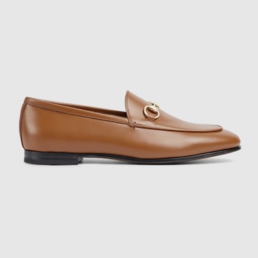 GUCCI Women's Jordaan Loafer, Size 37.5 IT