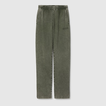 GUCCI Embroidered Cotton Jogging Trouser, Size S