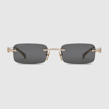 GUCCI Rectangular Frame Sunglasses