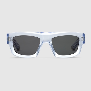 GUCCI Rectangular Frame Sunglasses
