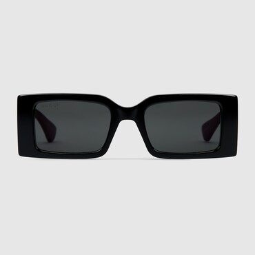 GUCCI Rectangular Frame Sunglasses
