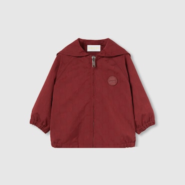 GUCCI Baby - GG Nylon Twill Zip Jacket, Size 18-24 MONTHS
