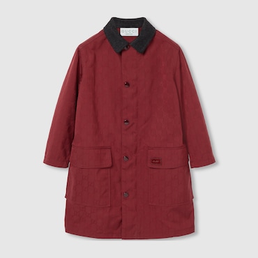 GUCCI Kids - GG Twill Nylon Jacket, Size 8 YEARS