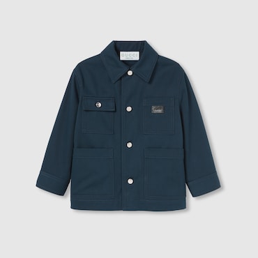 GUCCI Kids - Cotton Jacket, Size 10 YEARS