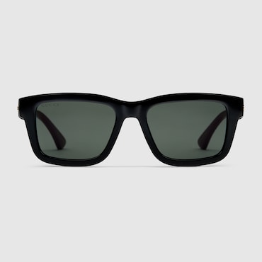 GUCCI Rectangular Frame Sunglasses