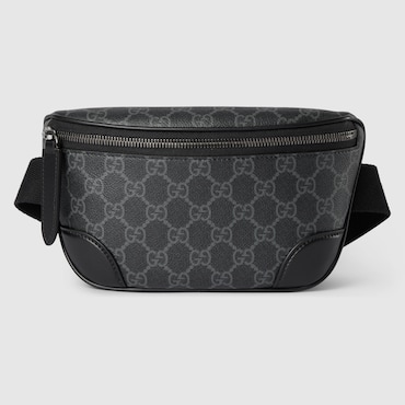 GUCCI GG Emblem Small Belt Bag, Size 90