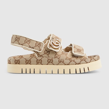 GUCCI Women's Sandal With Double G, Size 36 IT