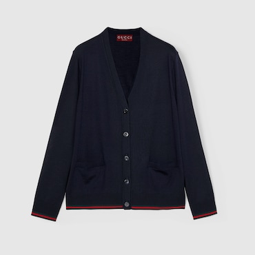 GUCCI Extra Fine Cashmere Silk Cardigan, Size XS