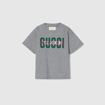GUCCI Bébé - T-shirt Pour Bébé En Coton Imprimé, Taille 24 MOIS