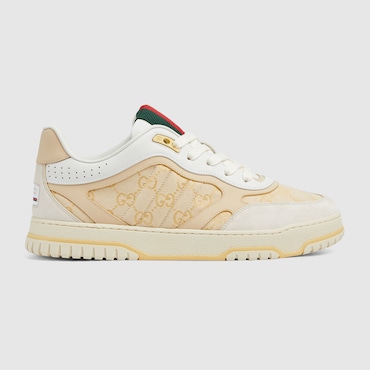 GUCCI Men's Re-Web Trainer, Size 8