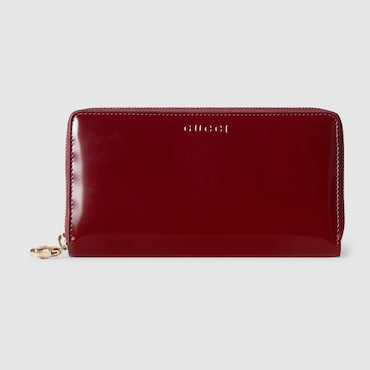 GUCCI Zip Around Wallet With Bamboo