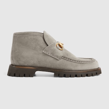 GUCCI Women's Horsebit Ankle Boot, Size 38.5 IT