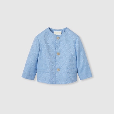 GUCCI Baby - GG Shadow Cotton Jacket, Size 36 MONTHS