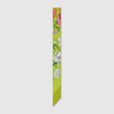 GUCCI Halsschleife Aus Seidentwill Mit Print