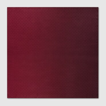 GUCCI GG Wool Silk Jacquard Shawl