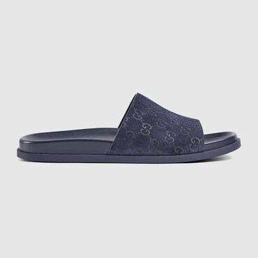 GUCCI Men's Slide Sandal, Size 44 IT