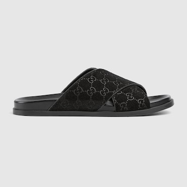 GUCCI Men's Slide Sandal, Size 42.5 IT