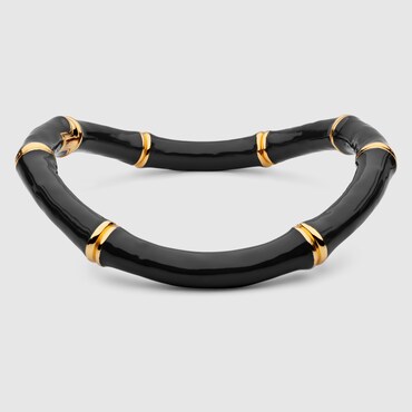 GUCCI Bamboo Choker Necklace, Size M