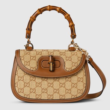 GUCCI Bamboo 1947 Small Top Handle Bag