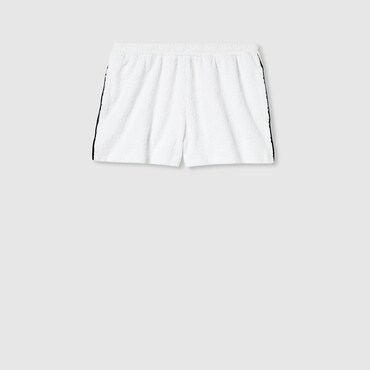 GUCCI Short En Tissu Éponge GG, Taille M