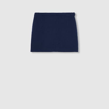 GUCCI Cotton Tweed Skirt, Size 36 IT