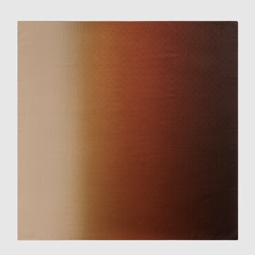 GUCCI GG Wool Silk Jacquard Shawl