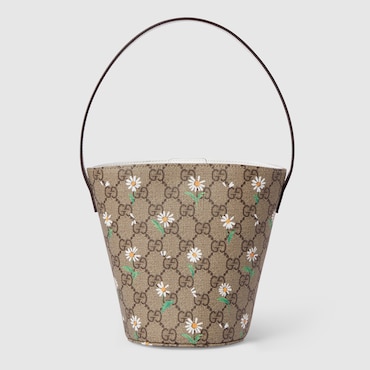 GUCCI Kids - Printed GG Bucket Bag