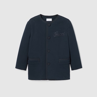 GUCCI Kids - Cotton Jacket With Embroidery, Size 12 YEARS