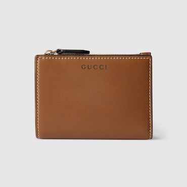 GUCCI GG Emblem Medium Wallet